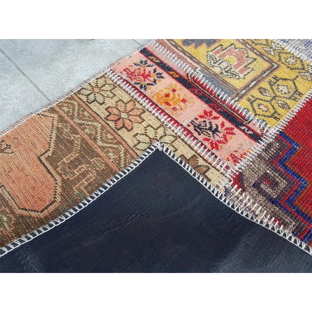 1960s Ethnic Vintage Turkish Anatolian Carpet For Sale - Image 5 of 10