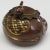 Japanese Japanese Meiji Inkwell Mixed Metal Mokugyo Drum Design For Sale - Image 3 of 10