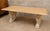 Large Rectangular Table in Cream-Colored Stone and Light Wood, 1920s For Sale - Image 3 of 7