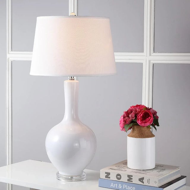 Blanche Gourd Lamp - White, a Pair For Sale In Philadelphia - Image 6 of 9