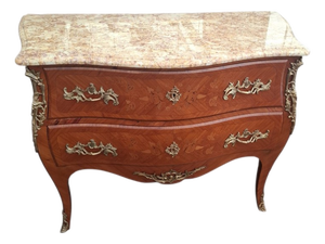 Louis XV Style Marquetry Chest of Drawers, 1965