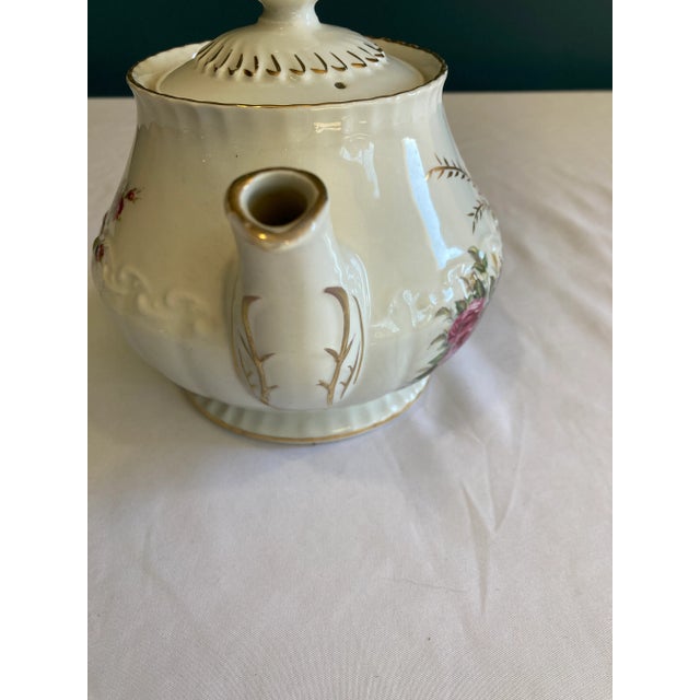 1950s Ellgreave English Floral Tea Pot For Sale In Oklahoma City - Image 6 of 9