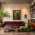 Mixed media painting on board by Glynn Marcus titled Nite The Carpet Was Red, part of the 56th Grammy Awards Series. The...