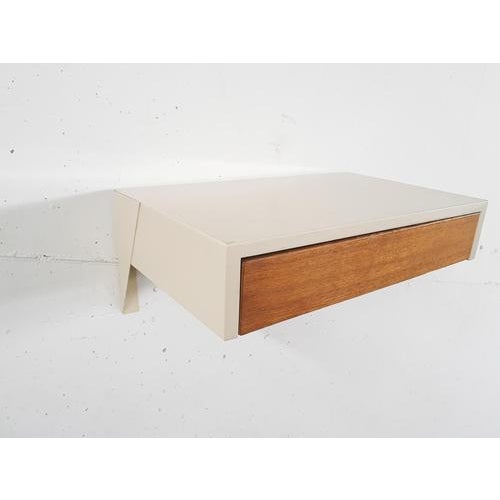 Wood DB01 Bergeyk Wall Shelf by Martin Visser for T Spectrum, 1950s For Sale - Image 7 of 10