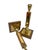 Brown Vintage Wood and Brass Table Lamps by Temde Leuchten, 1970s, Set of 2 For Sale - Image 8 of 13