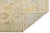 Modern 12 X 15 Designed Modern Floral Oushak Style Wool Rug Handmade in Beige For Sale - Image 3 of 10