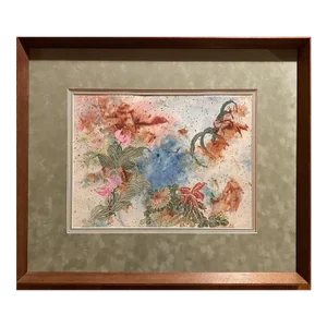 Pang Tseng-Ying 1970 Flowers Painting