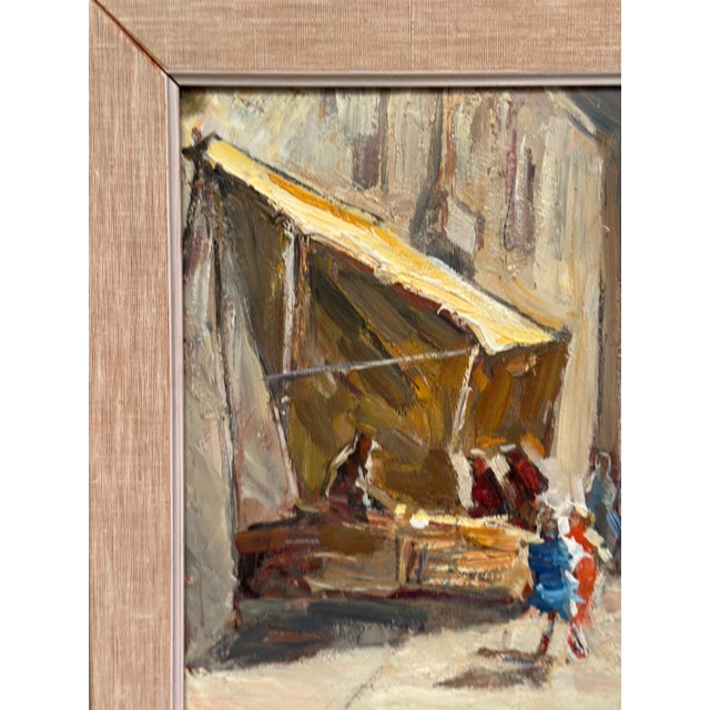 Knut Norman, Venice, 1950s, Oil on Panel, Framed For Sale - Image 4 of 11