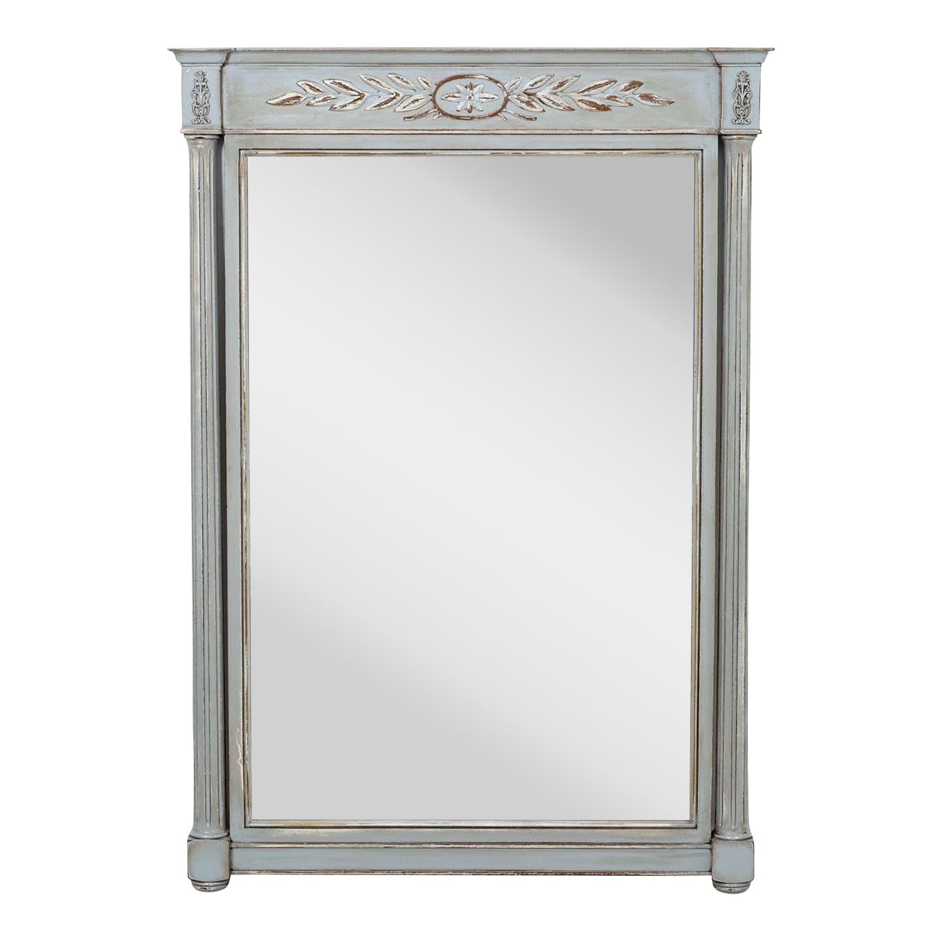 Regency Style Fluted Mirror | Chairish