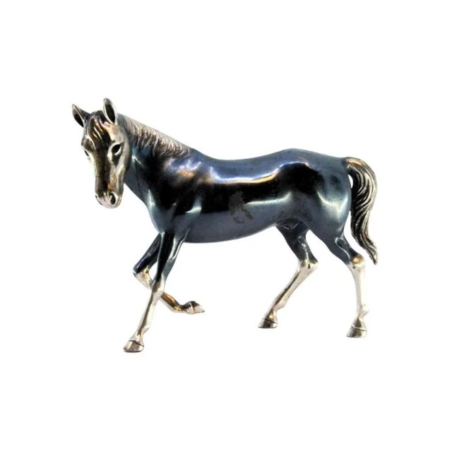 Silver Horse in Silver Nielada For Sale - Image 8 of 8