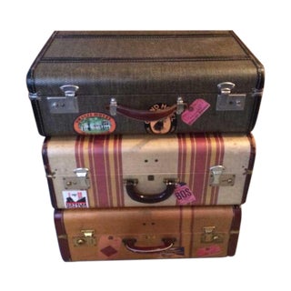 Vintage Suitcases For Sale