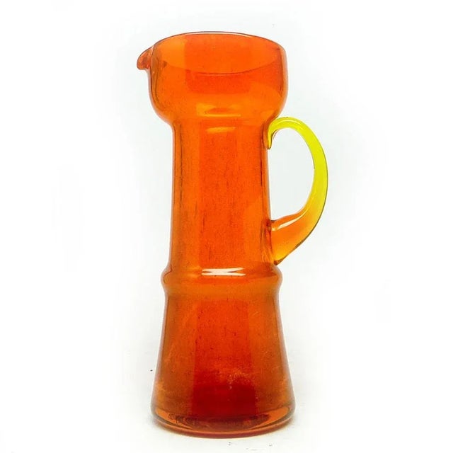 Postmodern Jug by Zbigniew Horbowy for Sudety Glassworks, Poland, 1970s For Sale - Image 12 of 12