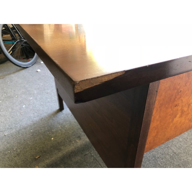 1960s Mid-Century Modern Edward Wormley for Dunbar Executive Desk For Sale - Image 12 of 13