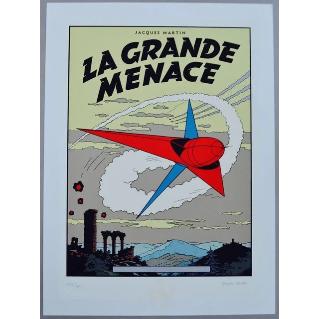 Jacques Martin, La grande menace, 1985, Serigraph For Sale - Image 13 of 13