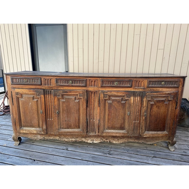 Wood 18th Century Walnut Sideboard For Sale - Image 7 of 16
