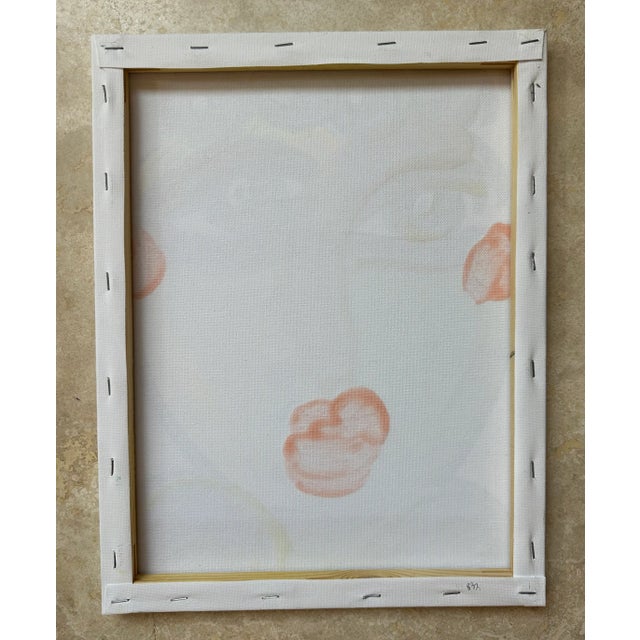 Peter Keil Abstract Portrait Painting by Peter Keil For Sale - Image 4 of 4