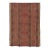 Vintage Tuareg Mat, Rich Burgundy With Tribal Geometric Patterns - Rug & Kilim For Sale