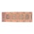 Mid 20th Century Soft Salmon & Olive Green Medallion Rug For Sale