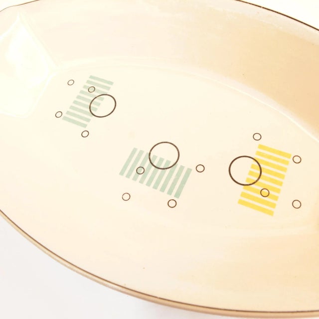 1950s Opart, Platter, Bowl Veb Steingutwerk Torgau, Germany For Sale - Image 12 of 13