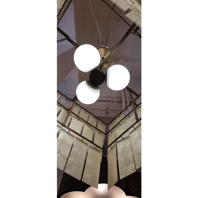 Mermelada Estudio for Cb2 Celina Capiz Shells Tiered Chandelier For Sale - Image 14 of 15