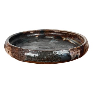 Mid-Century Modern Brutalist Danish Studio Pottery Bowl from Jim & Henny Waldorff, Svaneke, Bornholm, 1960s For Sale
