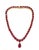 Bochic “Capri” Vintage 100 Carat Natural Ruby Necklace Set in 18K Gold & Silver For Sale In New York - Image 6 of 15