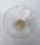 Traditional Murano Glass 3 Dolphin Tazza Compote Rigadin Gold Polveri Attr Salviati For Sale - Image 3 of 16
