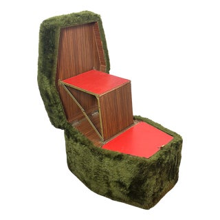 Vintage Ottoman, Italy, 1970s For Sale