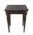 Vintage Hand-Carved Black Gustavian Side Table. For Sale In New York - Image 6 of 9