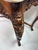 1900 - 1909 Antique Italian Marble Topped Hand Carved Walnut Console For Sale - Image 5 of 12