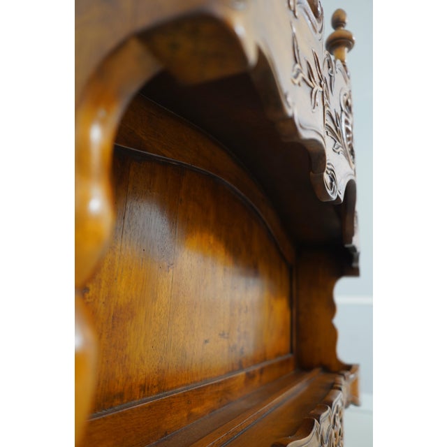 Vintage Country French Display Shelves Estanier For Sale - Image 13 of 17