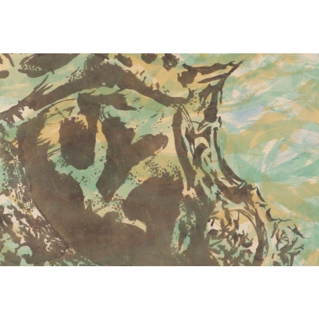 Ivo Grbic's "Skoljka" (Shell) Artists Proof Gilt Framed For Sale - Image 10 of 10