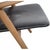 CH28 Sawback Lounge Chair in Oak and Black Leather by Hans Wegner, 1960s For Sale - Image 9 of 14