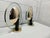 Metal Vintage Brass Wall Lights by Leonardo Marelli, 1970s, Set of 2 For Sale - Image 7 of 9
