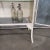 Metal Vintage Doctors Cabinet with Glass For Sale - Image 7 of 11