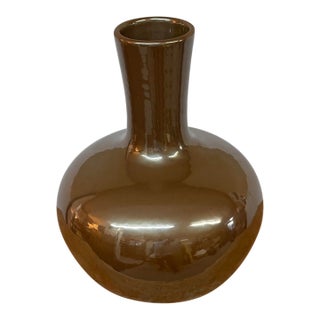Martino Interiors Contemporary Ceramic Bottle Vase For Sale