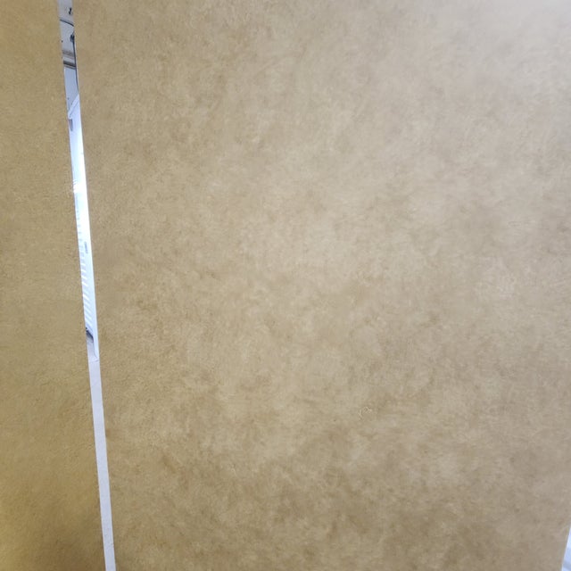 Vintage Hand-Painted Italianate Floral 3-Panel Dressing Screen Room Divider For Sale - Image 11 of 18