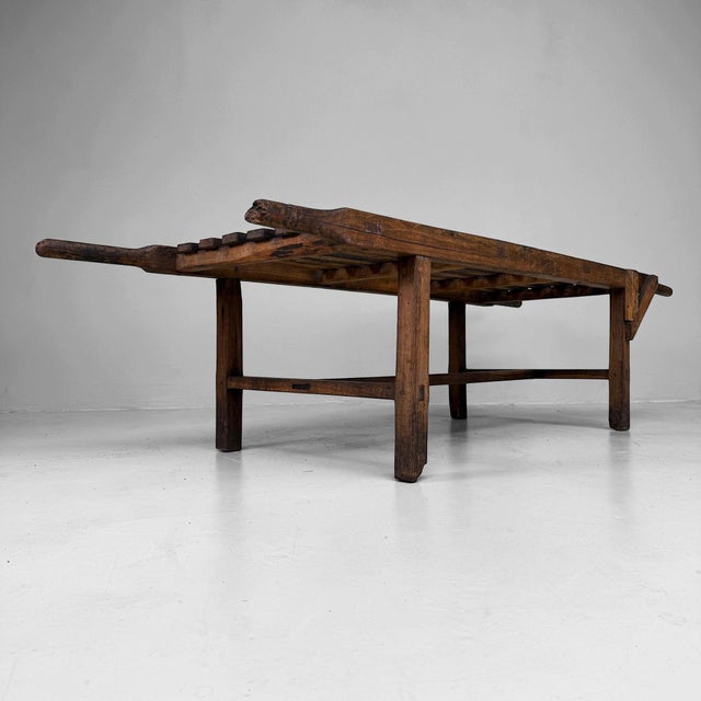 Antique French Display Bench, 1900s For Sale - Image 10 of 16