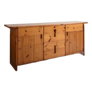Pine Sideboard, 1970s For Sale