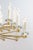 1950s 24-Light Crystal & Brushed Brass Chandelier in Manner of Sciolari For Sale - Image 9 of 14