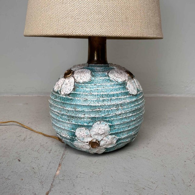 Ceramic Table Lamp, Italy, 1950s-1960s For Sale - Image 16 of 17