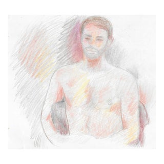 James Bone Seated Male Nude For Sale