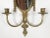 Vintage Pagoda Style Brass Mirrored Wall Candle Sconce For Sale In Kansas City - Image 6 of 6