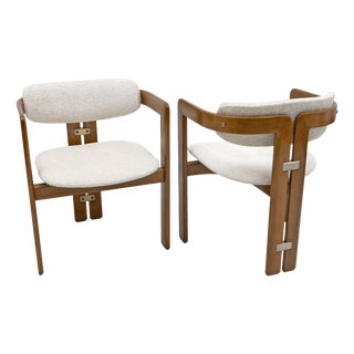 Mid-Century Armchairs by Savini, Italy, 1960, Set of 2 For Sale