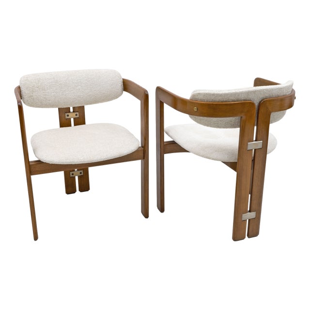 Mid-Century Armchairs by Savini, Italy, 1960, Set of 2 For Sale