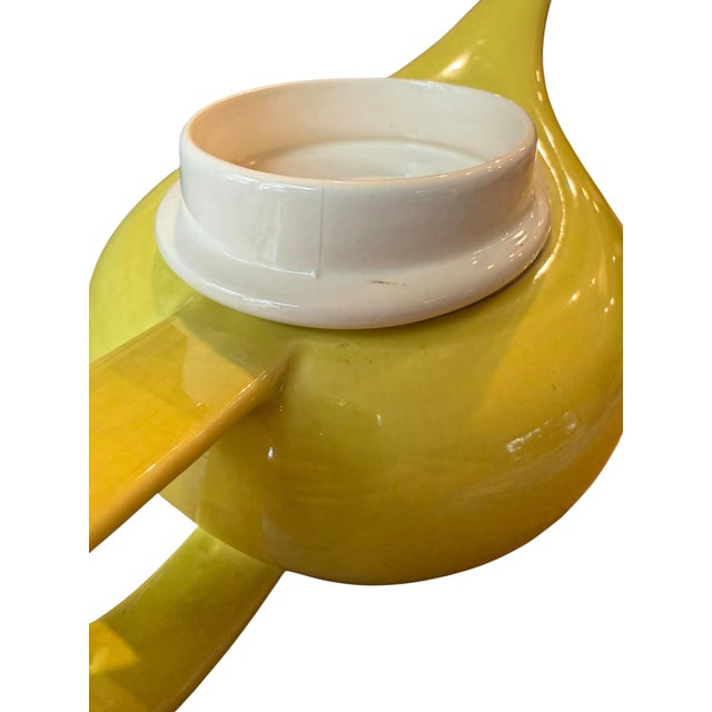 Red Wing Pottery Lotus Teapot 1950’s For Sale - Image 12 of 16
