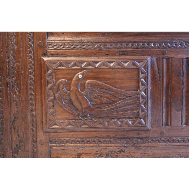 19th Century French Provincial Breton Folk-Art Armoire For Sale - Image 15 of 18