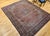 Textile Early 20th Century Persian Kashan Rug, Hand-Knotted Wool, Floral Pattern, Rust & Ivory, 8x10 For Sale - Image 7 of 18