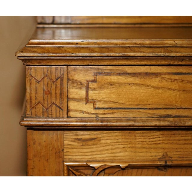 Antique Victorian Oak Cupboard, 1840s For Sale - Image 9 of 18