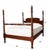 Niagara furniture’s mahogany queen size poster bed with hand carved pineapple topped posts. A solid mahogany frame and the...